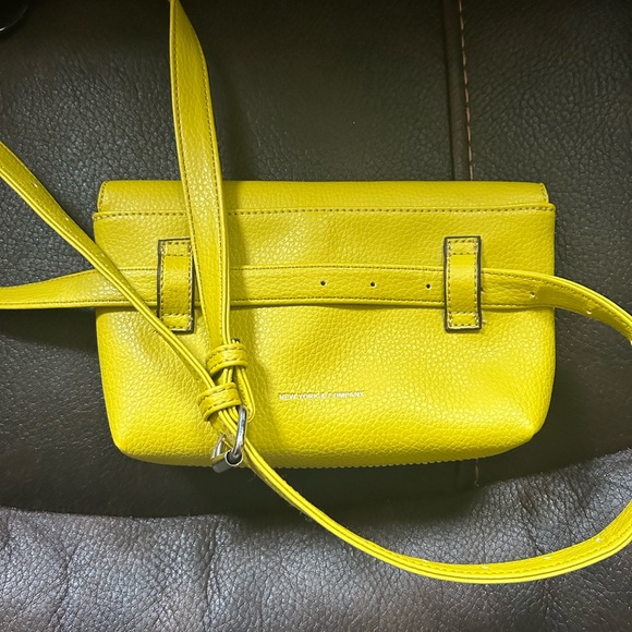 New York &. Co. Yellow Belted Fanny Pack - Picture 7 of 13